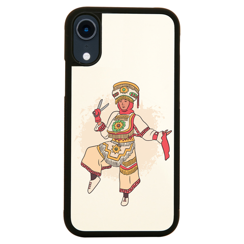 Peruvian scissor dancer iPhone case cover 11 11Pro Max XS XR X - Graphic Gear