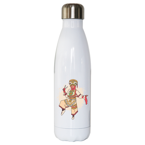 Peruvian scissor dancer water bottle stainless steel reusable - Graphic Gear
