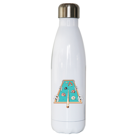 Pool pun game water bottle stainless steel reusable - Graphic Gear
