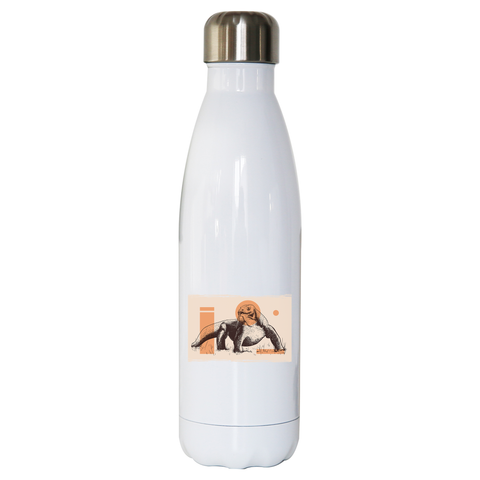 Komodo Dragon water bottle stainless steel reusable - Graphic Gear