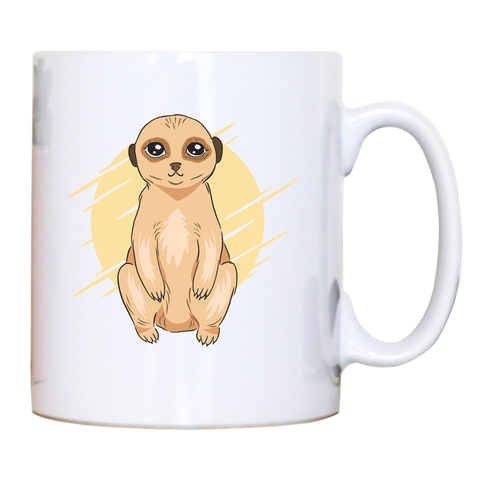 Cute Meerkat mug coffee tea cup - Graphic Gear
