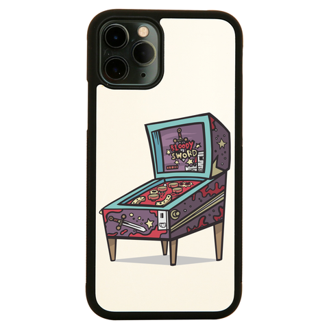 Pinball machine game iPhone case cover 11 11Pro Max XS XR X - Graphic Gear