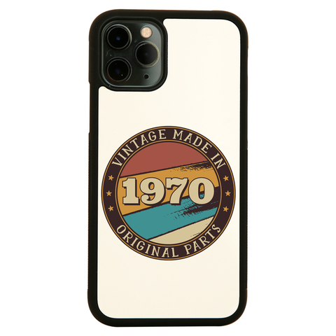 Vintage birthday editable quote iPhone case cover 11 11Pro Max XS XR X - Graphic Gear