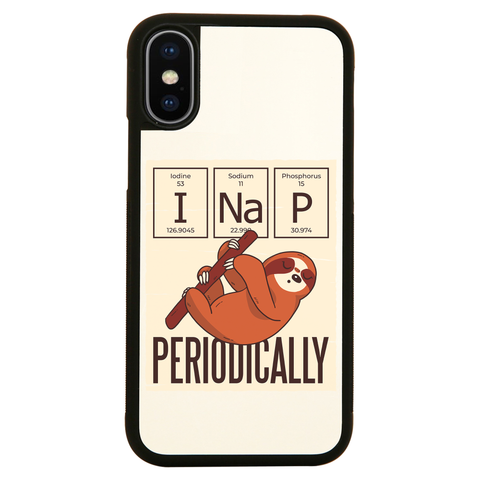 Nap periodically sloth iPhone case cover 11 11Pro Max XS XR X - Graphic Gear