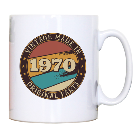 Vintage birthday editable quote mug coffee tea cup - Graphic Gear