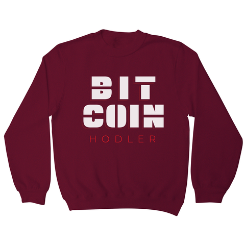 Bitcoin holder sweatshirt - Graphic Gear