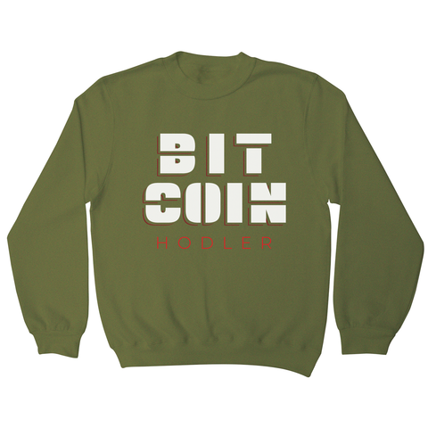 Bitcoin holder sweatshirt - Graphic Gear