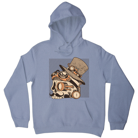 Skull steampunk hoodie - Graphic Gear