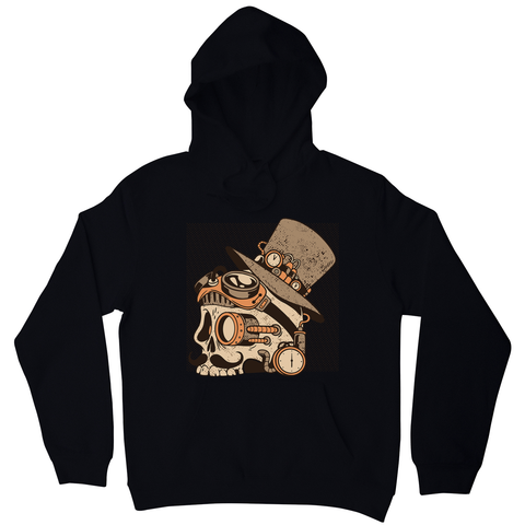Skull steampunk hoodie - Graphic Gear