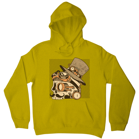 Skull steampunk hoodie - Graphic Gear