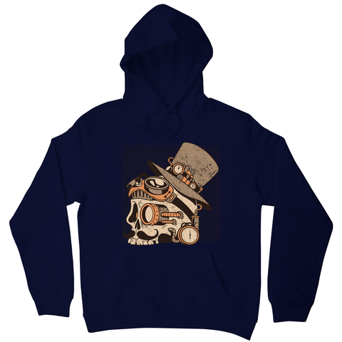 Skull steampunk hoodie - Graphic Gear