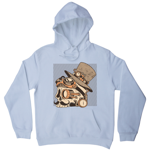 Skull steampunk hoodie - Graphic Gear