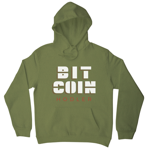 Bitcoin holder hoodie - Graphic Gear