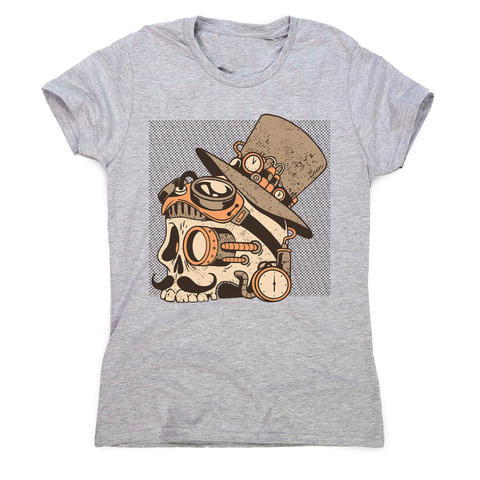 Skull steampunk women's t-shirt - Graphic Gear