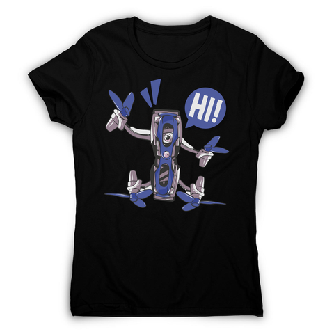 Quadcopter drone women's t-shirt - Graphic Gear