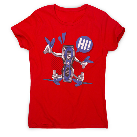 Quadcopter drone women's t-shirt - Graphic Gear