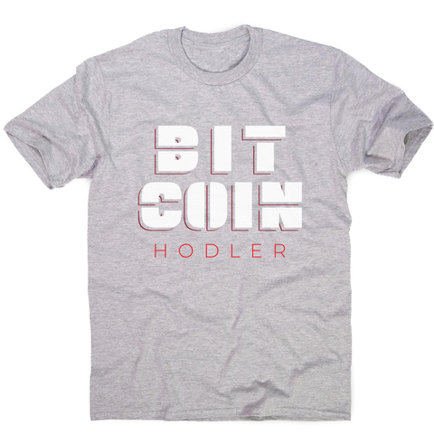 Bitcoin holder men's t-shirt - Graphic Gear