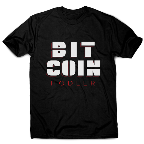 Bitcoin holder men's t-shirt - Graphic Gear