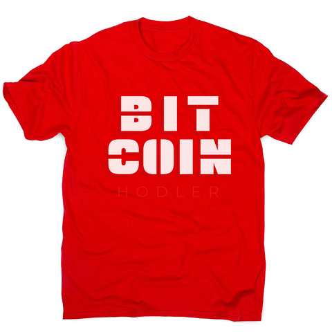 Bitcoin holder men's t-shirt - Graphic Gear