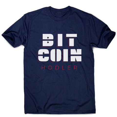 Bitcoin holder men's t-shirt - Graphic Gear