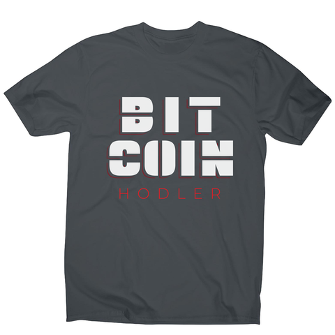 Bitcoin holder men's t-shirt - Graphic Gear