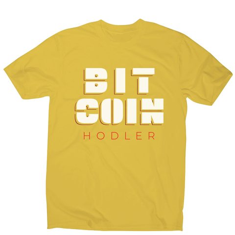 Bitcoin holder men's t-shirt - Graphic Gear