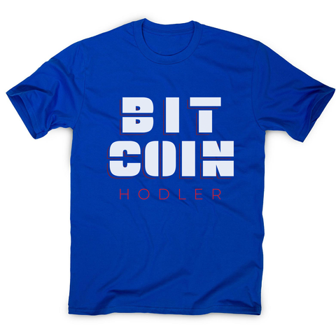 Bitcoin holder men's t-shirt - Graphic Gear
