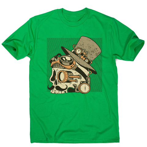 Skull steampunk men's t-shirt - Graphic Gear