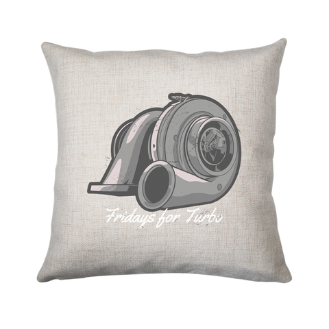 Turbo compressor cushion cover pillowcase linen home decor - Graphic Gear