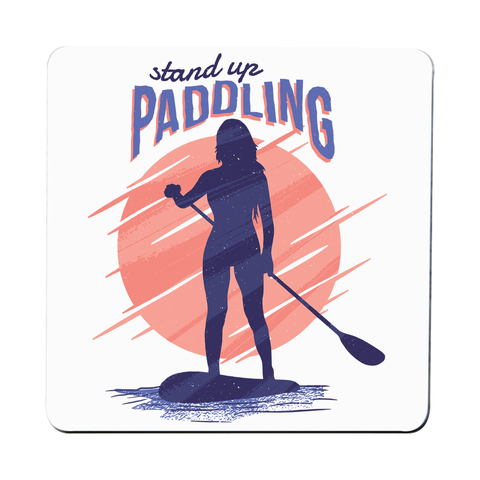 Stand up paddling coaster drink mat - Graphic Gear