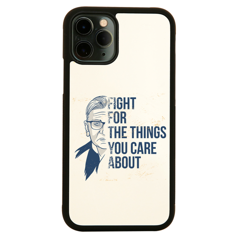 Ruth Bader Ginsburg iPhone case cover 11 11Pro Max XS XR X - Graphic Gear