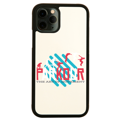 Parkour quote iPhone case cover 11 11Pro Max XS XR X - Graphic Gear