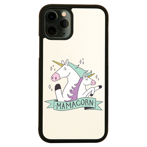 Mama unicorn iPhone case cover 11 11Pro Max XS XR X - Graphic Gear