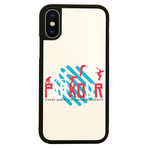 Parkour quote iPhone case cover 11 11Pro Max XS XR X - Graphic Gear