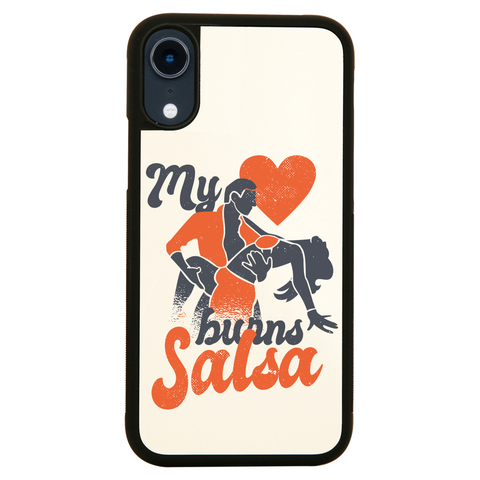 Salsa heart iPhone case cover 11 11Pro Max XS XR X - Graphic Gear