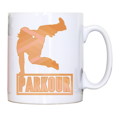 Parkour jump mug coffee tea cup - Graphic Gear