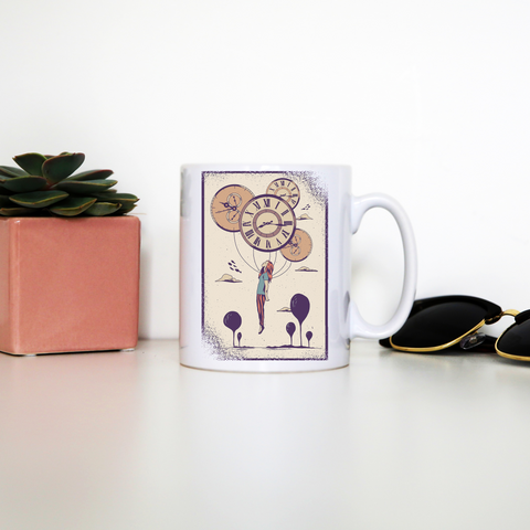 Abstract girl mug coffee tea cup - Graphic Gear