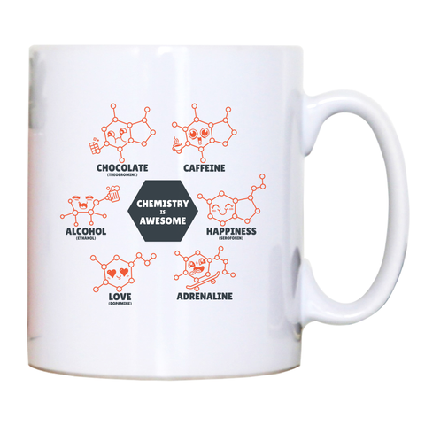 Chemistry is awesome mug coffee tea cup - Graphic Gear