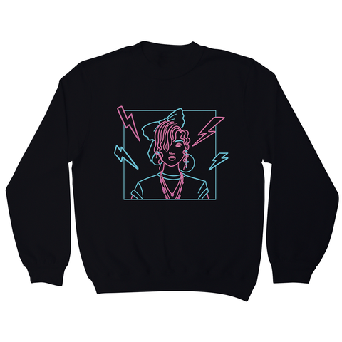 80's girl sweatshirt - Graphic Gear