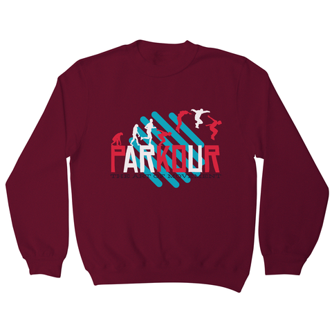 Parkour quote sweatshirt - Graphic Gear
