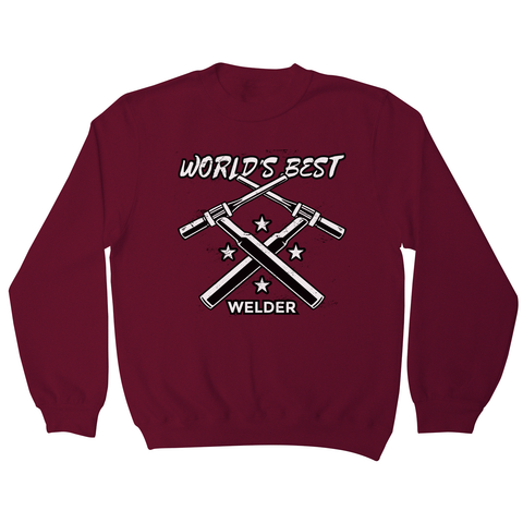 Welder quote sweatshirt - Graphic Gear