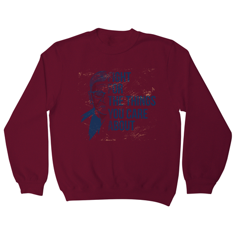 Ruth Bader Ginsburg sweatshirt - Graphic Gear