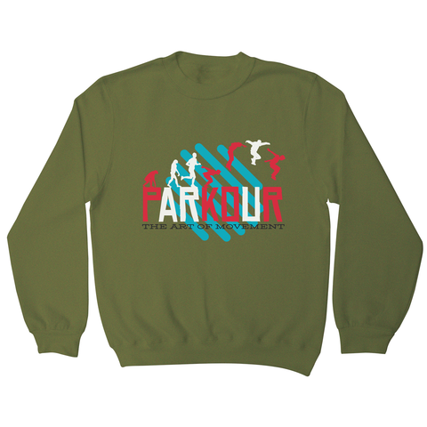 Parkour quote sweatshirt - Graphic Gear