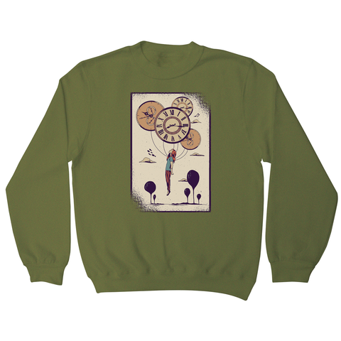 Abstract girl sweatshirt - Graphic Gear