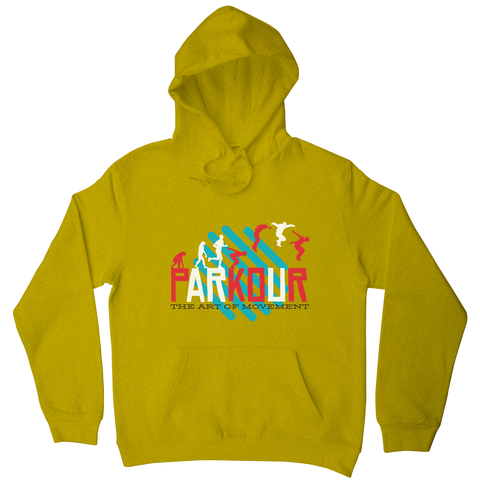 Parkour quote hoodie - Graphic Gear