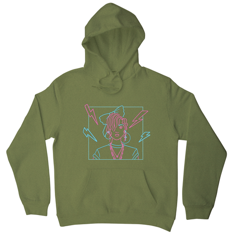 80's girl hoodie - Graphic Gear