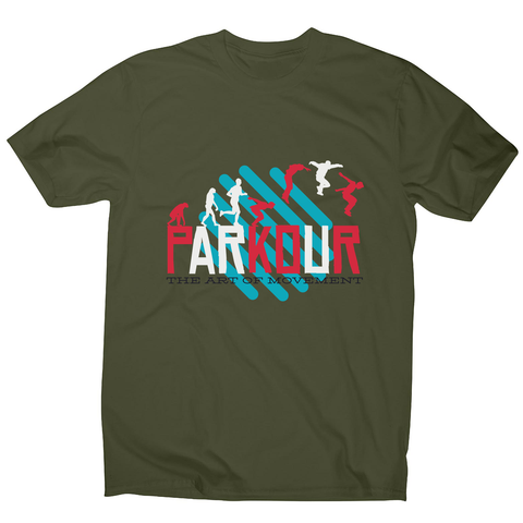 Parkour quote men's t-shirt - Graphic Gear