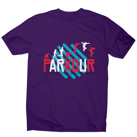 Parkour quote men's t-shirt - Graphic Gear