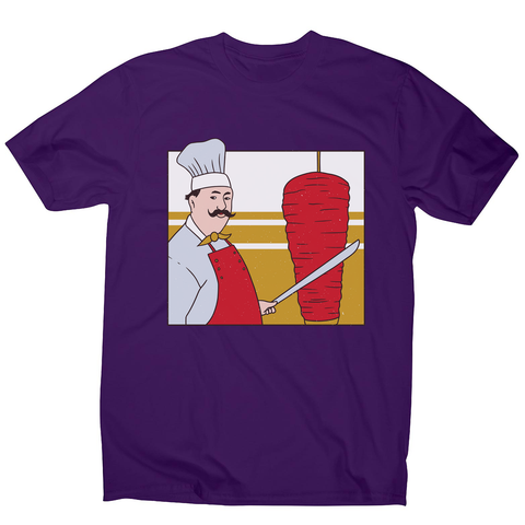 Kebab chef men's t-shirt - Graphic Gear