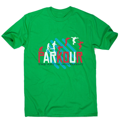 Parkour quote men's t-shirt - Graphic Gear